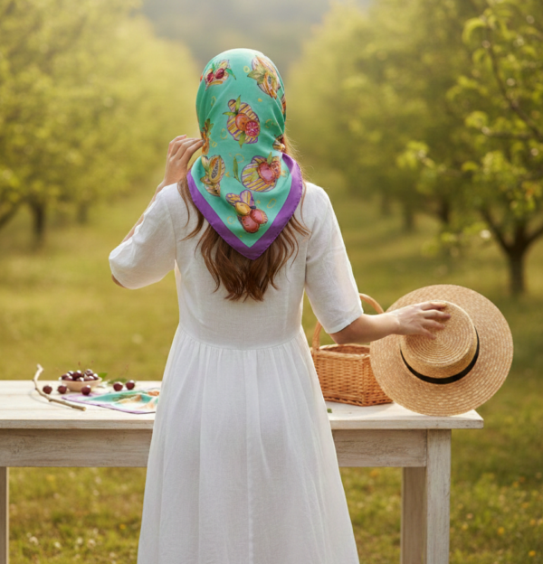 Summer Edibles / Square Canvas